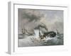 The Whale, 1836-Jean Francois Garneray-Framed Giclee Print