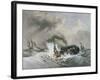 The Whale, 1836-Jean Francois Garneray-Framed Giclee Print