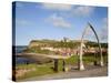 The Whalebone Arch at Whitby, North Yorkshire, Yorkshire, England, United Kingdom, Europe-Mark Sunderland-Stretched Canvas