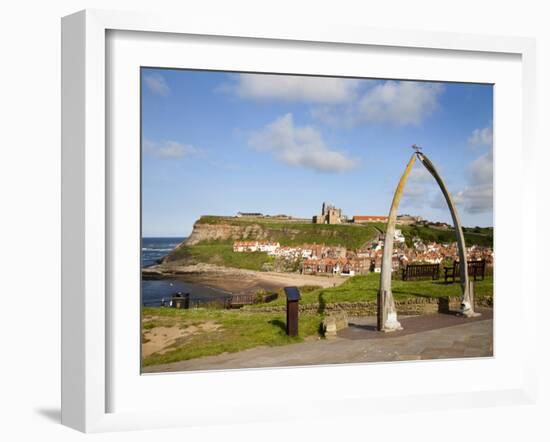 The Whalebone Arch at Whitby, North Yorkshire, Yorkshire, England, United Kingdom, Europe-Mark Sunderland-Framed Photographic Print