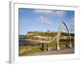 The Whalebone Arch at Whitby, North Yorkshire, Yorkshire, England, United Kingdom, Europe-Mark Sunderland-Framed Photographic Print