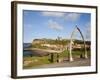 The Whalebone Arch at Whitby, North Yorkshire, Yorkshire, England, United Kingdom, Europe-Mark Sunderland-Framed Photographic Print