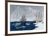 The Whaling, 19th Century-Gilbert Pajot-Framed Giclee Print