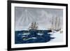 The Whaling, 19th Century-Gilbert Pajot-Framed Giclee Print