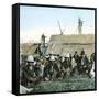 The Wharf Landing of French Troops, Canton (China), 1860-Leon, Levy et Fils-Framed Stretched Canvas