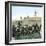 The Wharf Landing of French Troops, Canton (China), 1860-Leon, Levy et Fils-Framed Premium Photographic Print