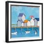 The Wharf-null-Framed Art Print