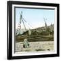 The Wharves, French Soldier, Canton (China)-Leon, Levy et Fils-Framed Photographic Print