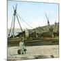The Wharves, French Soldier, Canton (China)-Leon, Levy et Fils-Mounted Photographic Print