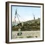 The Wharves, French Soldier, Canton (China)-Leon, Levy et Fils-Framed Photographic Print