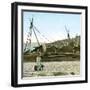 The Wharves, French Soldier, Canton (China)-Leon, Levy et Fils-Framed Photographic Print