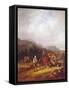 The Wheat Harvest-William I Shayer-Framed Stretched Canvas