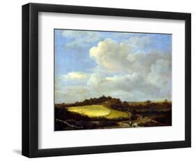 The Wheatfield-Jacob Isaaksz. Or Isaacksz. Van Ruisdael-Framed Giclee Print