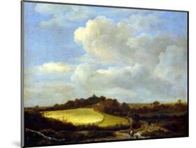 The Wheatfield-Jacob Isaaksz. Or Isaacksz. Van Ruisdael-Mounted Giclee Print