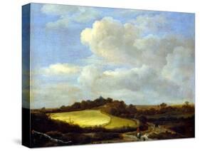 The Wheatfield-Jacob Isaaksz. Or Isaacksz. Van Ruisdael-Stretched Canvas