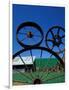 The Wheel Fence and Barn, Uniontown, Whitman County, Washington, USA-Brent Bergherm-Framed Photographic Print