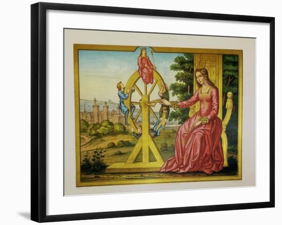 The Wheel of Fortune Color Print-null-Framed Giclee Print