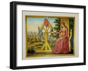 The Wheel of Fortune Color Print-null-Framed Giclee Print