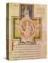 The Wheel of Fortune (Rota Fortuna) from Carmina Burana, Ca 1230-null-Stretched Canvas