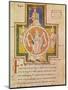 The Wheel of Fortune (Rota Fortuna) from Carmina Burana, Ca 1230-null-Mounted Giclee Print
