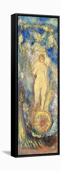 The Wheel of Fortune-Odilon Redon-Framed Stretched Canvas