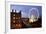 The Wheel of York and Royal York Hotel at Dusk, York, Yorkshire, England, United Kingdom, Europe-Mark Sunderland-Framed Photographic Print