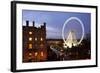 The Wheel of York and Royal York Hotel at Dusk, York, Yorkshire, England, United Kingdom, Europe-Mark Sunderland-Framed Photographic Print