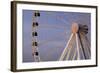 The Wheel of York at Dusk, York, Yorkshire, England, United Kingdom, Europe-Mark Sunderland-Framed Photographic Print