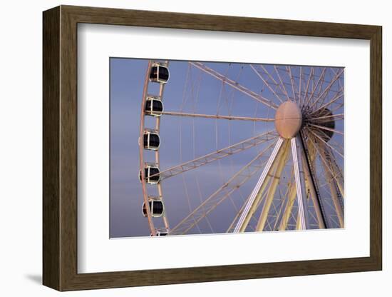 The Wheel of York at Dusk, York, Yorkshire, England, United Kingdom, Europe-Mark Sunderland-Framed Photographic Print