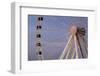 The Wheel of York at Dusk, York, Yorkshire, England, United Kingdom, Europe-Mark Sunderland-Framed Photographic Print