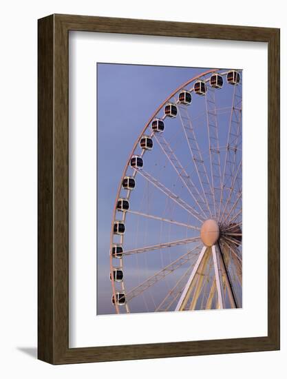 The Wheel of York at Dusk, York, Yorkshire, England, United Kingdom, Europe-Mark Sunderland-Framed Photographic Print