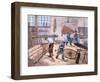 The Wheelright, c.1860-null-Framed Giclee Print