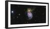 The Whirlpool Galaxy and its Companion Galaxy Ngc 5195-Stocktrek Images-Framed Photographic Print