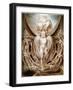 The Whirlwind: Ezekiel's Vision-William Blake-Framed Giclee Print