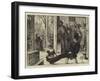 The Whisky War in Ohio, Ladies Laying Siege to a Drinking Saloon-null-Framed Giclee Print