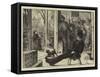 The Whisky War in Ohio, Ladies Laying Siege to a Drinking Saloon-null-Framed Stretched Canvas