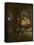 The Whisper, C. 1846-Jean-François Millet-Framed Stretched Canvas