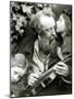 The Whisper of the Rose, a Portrait of George Frederick Watts-Julia Margaret Cameron-Mounted Premium Photographic Print