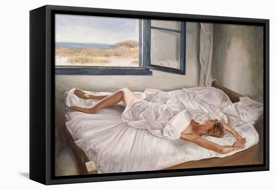 The Whispering Sea-John Worthington-Framed Stretched Canvas