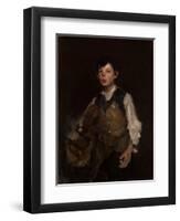 The Whistling Boy, 1902-Frank Duveneck-Framed Giclee Print