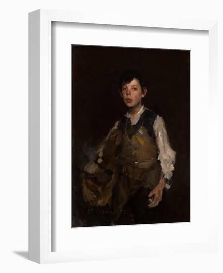 The Whistling Boy, 1902-Frank Duveneck-Framed Giclee Print