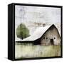 The White Barn II-null-Framed Stretched Canvas