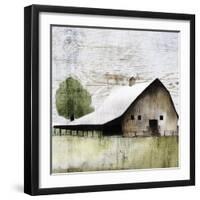 The White Barn II-null-Framed Giclee Print