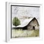 The White Barn II-null-Framed Giclee Print