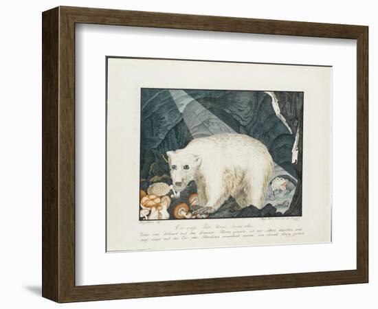 The White Bear, 1844-Aloys Zotl-Framed Giclee Print