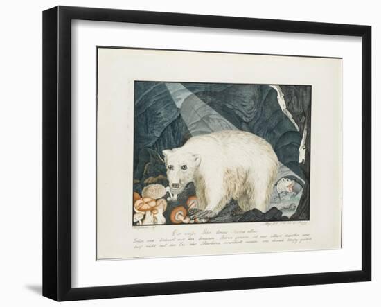 The White Bear, 1844-Aloys Zotl-Framed Giclee Print