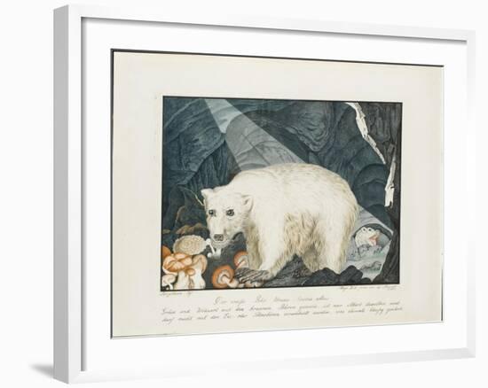 The White Bear, 1844-Aloys Zotl-Framed Giclee Print