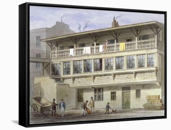The White Bear Inn on Piccadilly, Westminster, London, 1856-Thomas Hosmer Shepherd-Framed Stretched Canvas