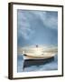 The White Boat in the Sunset-Carlos Casamayor-Framed Giclee Print