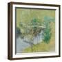 The White Bridge, C.1895-John Henry Twachtman-Framed Giclee Print